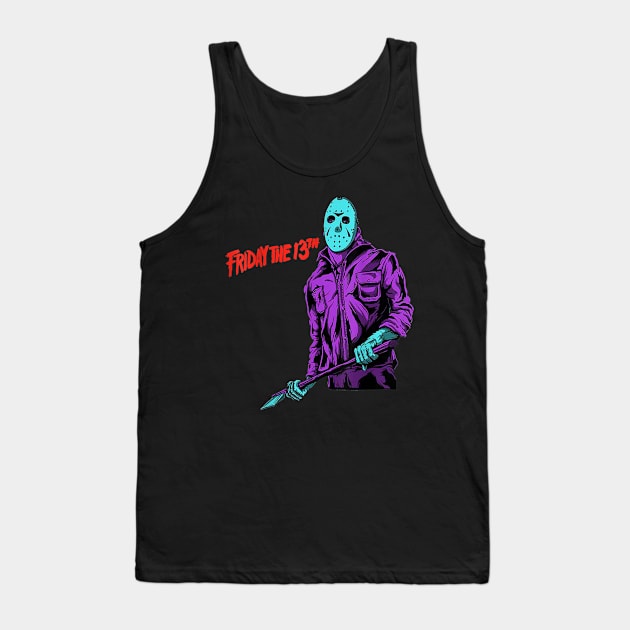 Halloween Horror The Killer Wearing Scary Mask Movies Fans Gifts Tank Top by hardyhtud